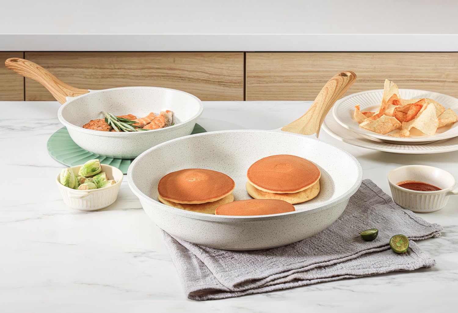 13 Piece Ceramic Non Stick Cookware Set