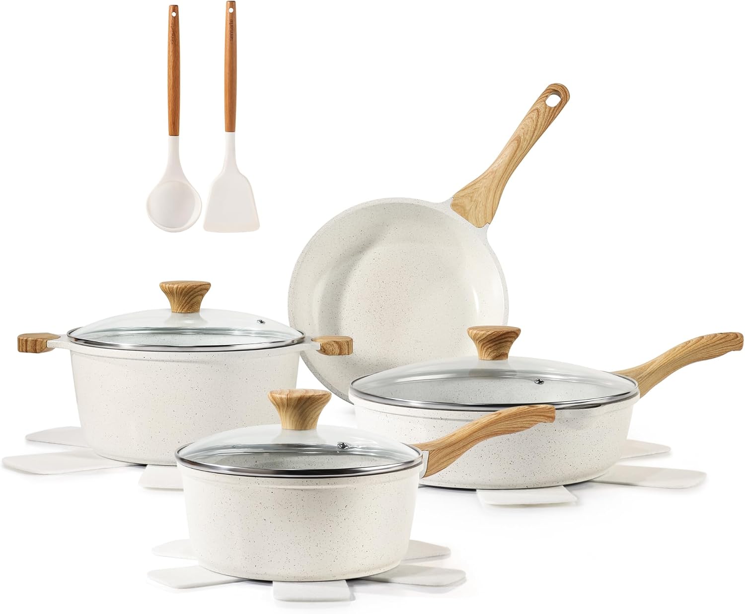 13 Piece Ceramic Non-Stick Cookware Set