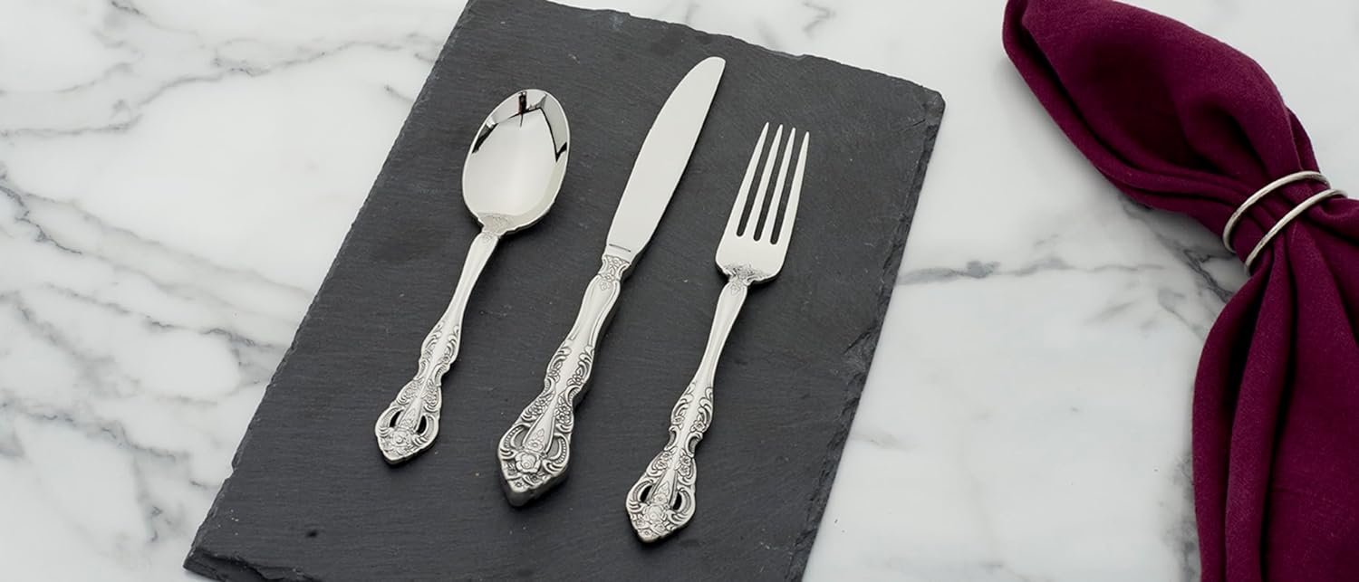 20-Piece Ornate Flatware Set
