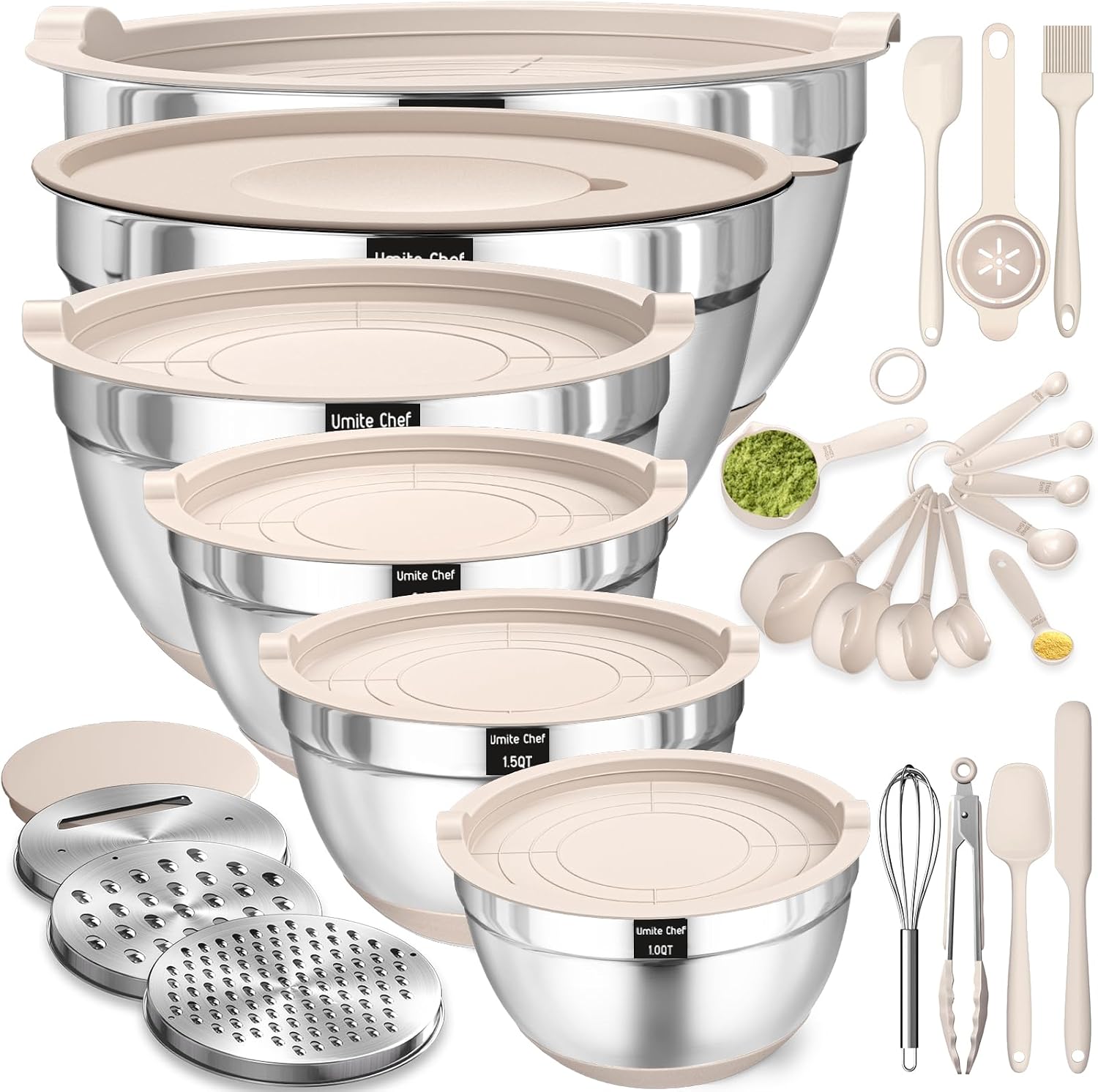 26-Piece Mixing Bowl and Utensil Set