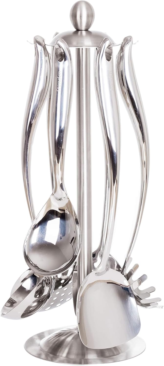 7 Piece Steel Utensil Collection