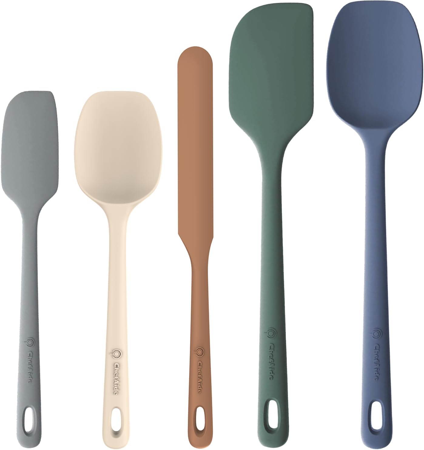 Five Piece Silicone Spatula Set