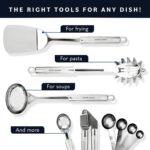 54-Piece Stainless Steel Utensil Set