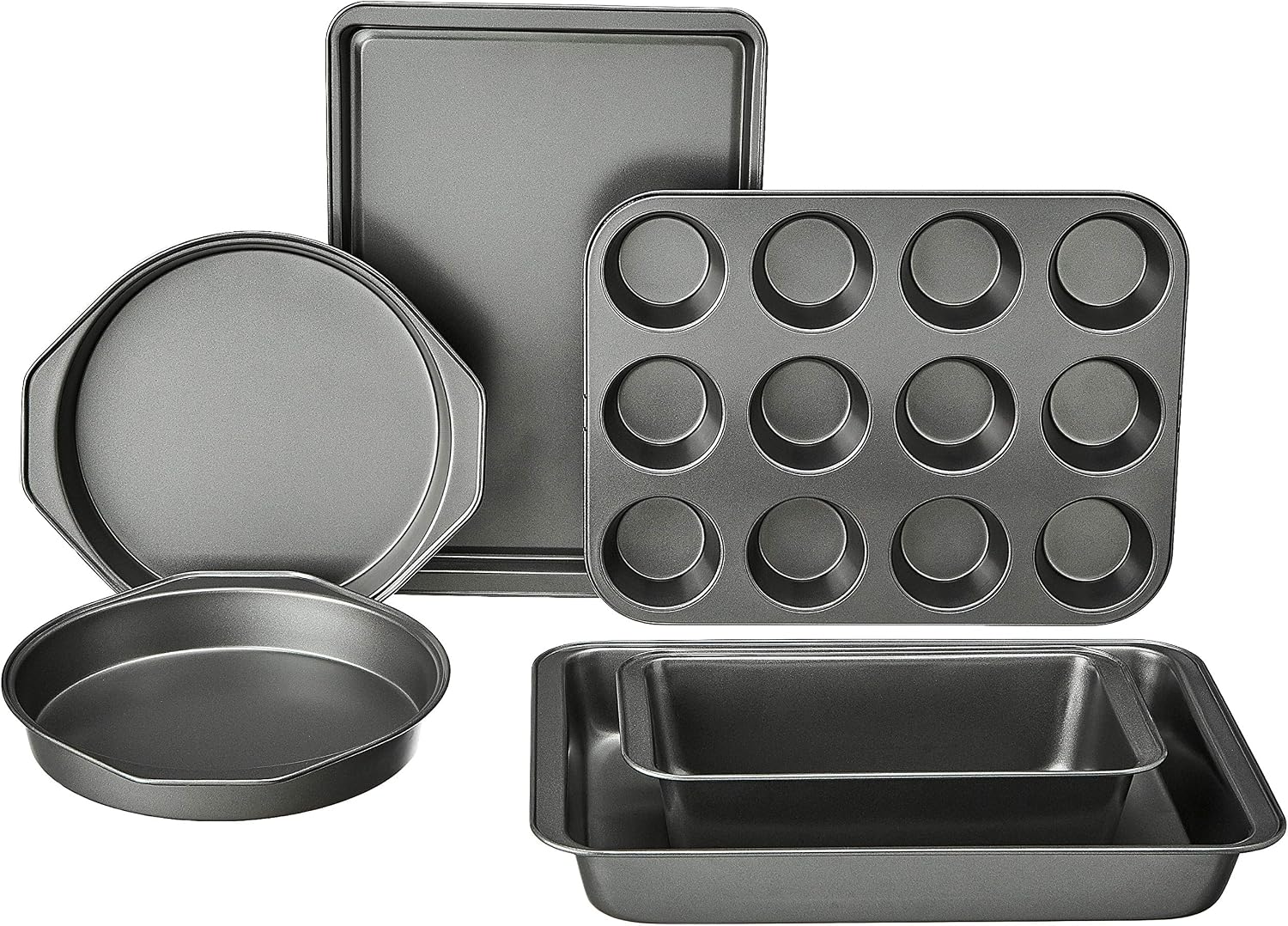 Six Piece Carbon Steel Bakeware Set